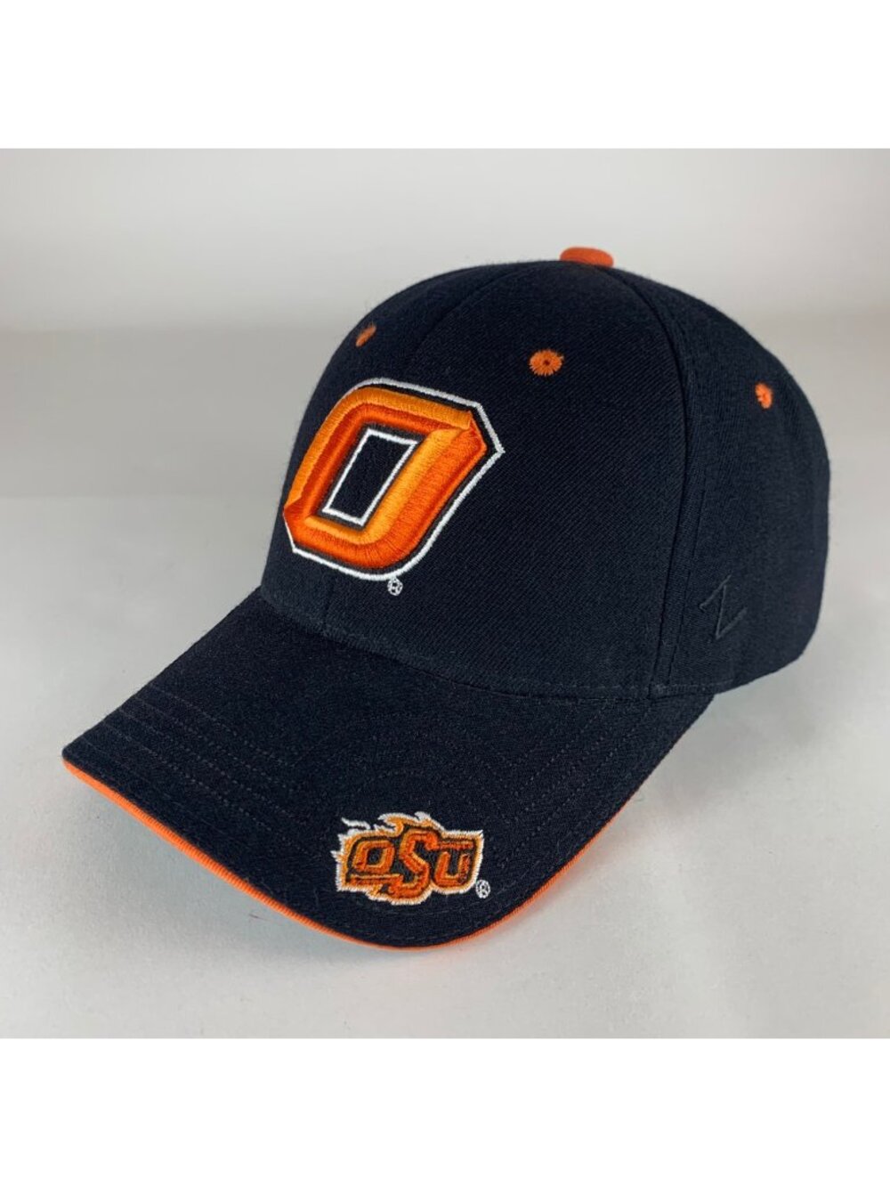 Oklahoma State Cowboys NCAA Black Zephyr Strapback Adjustable Hat